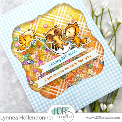 Friends Like You Shaker Card