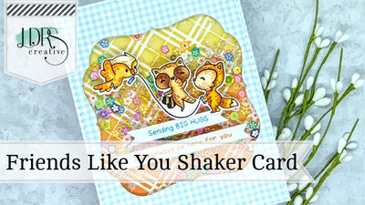 Friends Like You Shaker Card
