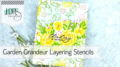 Garden Grandeur Slim Line Layering Stencils