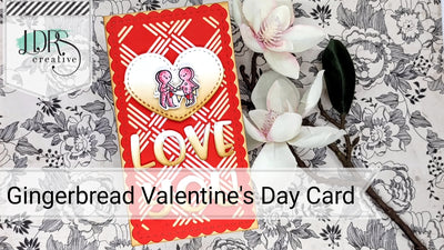 Gingerbread Valentine's Day Card