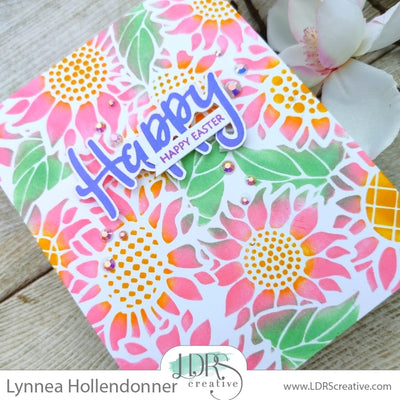 Easter Sunflower Card