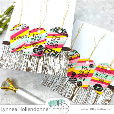 Paper Strip Gift Tag Cards