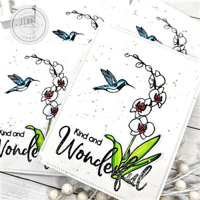 Orchid One Layer Card Set