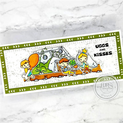 Cave Kiddos Slimline Card