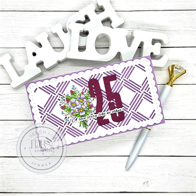 Hand-Tied Bouquet Anniversary Card