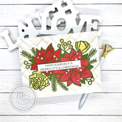 Winter Bouquet Christmas Card