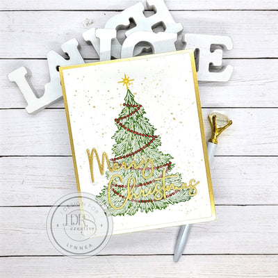 Intro to Oh Christmas Tree Impress-ion Letterpress Dies