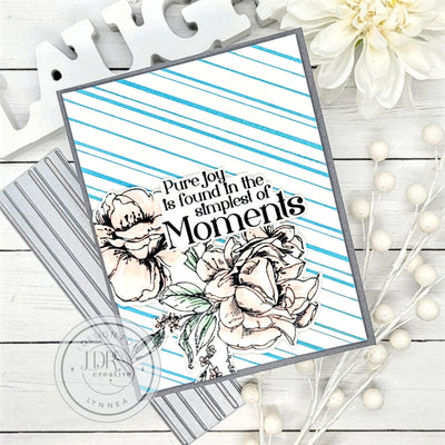 Pure Joy Billowing Blossoms Card