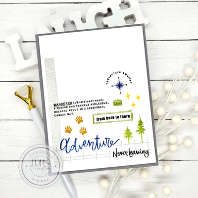 SUMMER COLLECTION SNEAK PEEK | Adventure Themed Masculine Collage Card