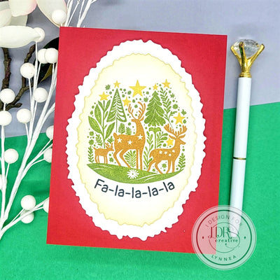 Easy Holiday Inlay Card