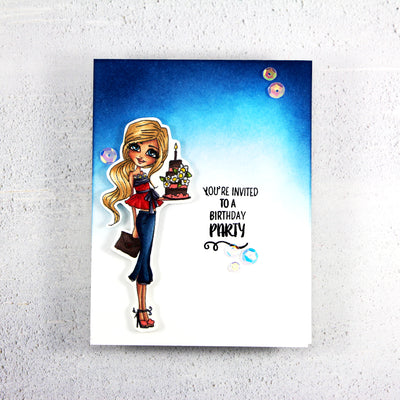 Tutorial: Ink blending on a CAS card!