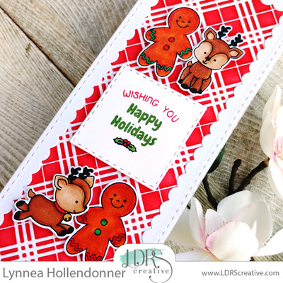 Candy Cane Lane Slimline Card