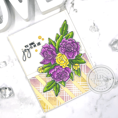 Tutorial 3 Cards, One Stamp: You Bring Joy to My Life!