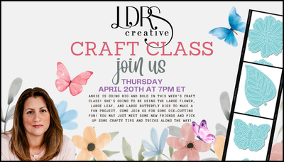 Craft Class Live - Big and Bold with Large Dies