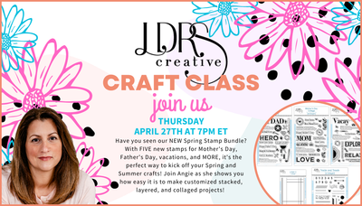 Craft Class Live! Spring Stamp Bundle