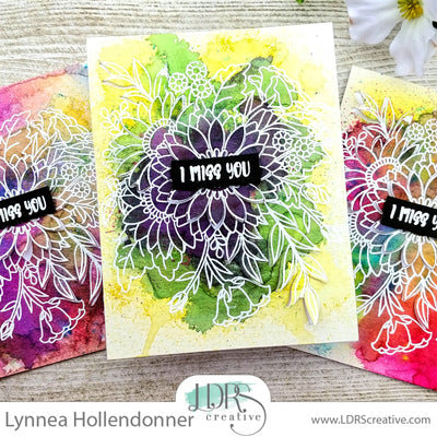 Crazy for Daisies Watercolored Backgrounds