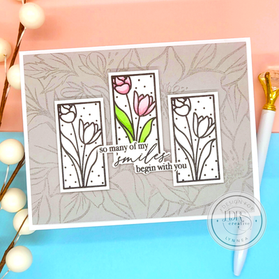 Using the Daybreak Puzzle Scenes Stamps as a Focal Point