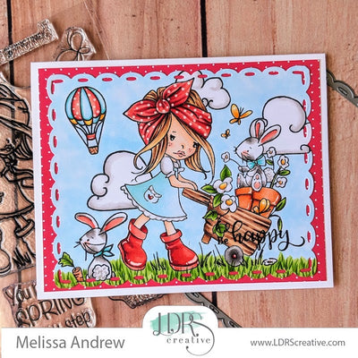 Be Happy - Simple Scene Building with Stamps