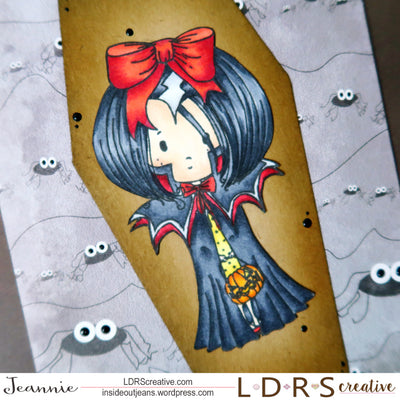Simple Card with Winnie Dracula