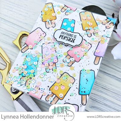 Popsicle Infinity Shaker Card