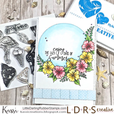 Summer Floral Frame