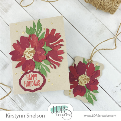 Perfect Petals Poinsettia Card