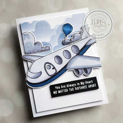 Creating a Monochromatic Plane Fun Sky Scene