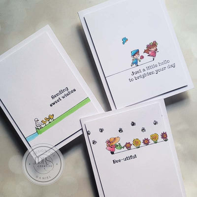 Create a Set of Three Clean and Simple Cards