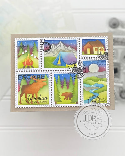 Exploring the Postage Collage Collection: To Cut or Not to Cut?