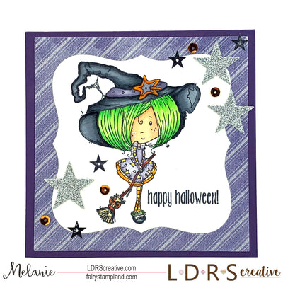 Polkadoodles Wicked Winnie Broomstick