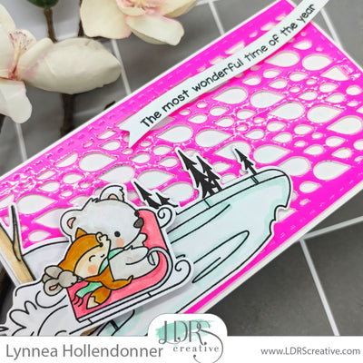 LDRS Creative and ThermOWeb Collaboration | Die Cut Enamel Slim Line Pocket Card