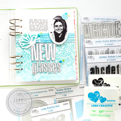 New Glasses  6x8 Layout | Nathalie DeSousa