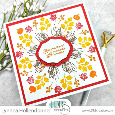 Fall Card with the Trick or Treat Pirouette Stamp Set
