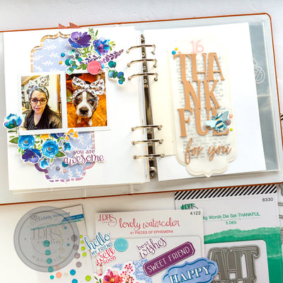 Thankful For You 6x8 Album layout  | Nathalie DeSousa