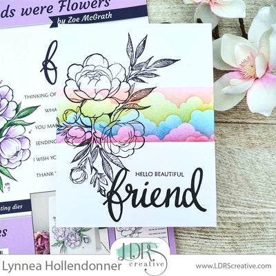 Rainbow Cloud Ink Blending