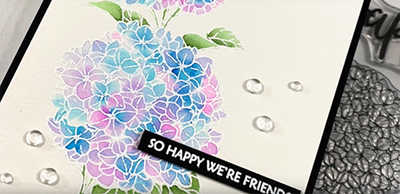 Watercolor Hydrangeas