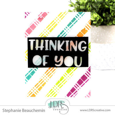 DISCOUNT CODE+ Rainbow Plaid Background tutorial