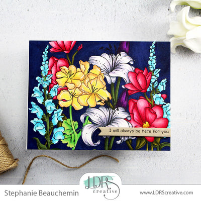 Masking tutorial: Flowerbeds for springtime
