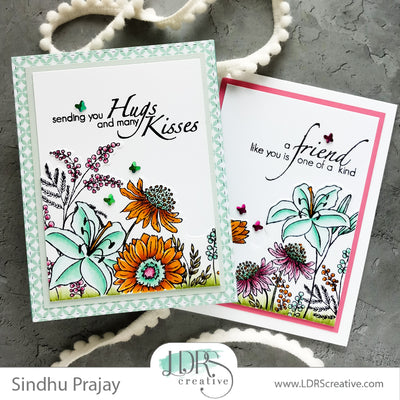 Floral Hugs and kisses