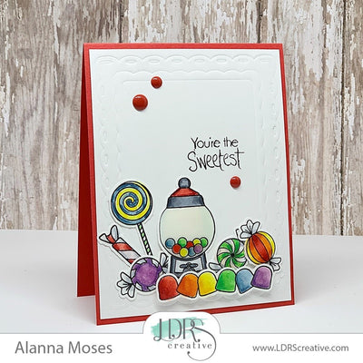 Embossing with Dies and Altering Stamped Sentiments
