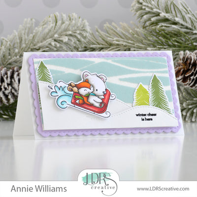 LDRS Creative & ThermOWeb Collaboration - Winter Cheer Card