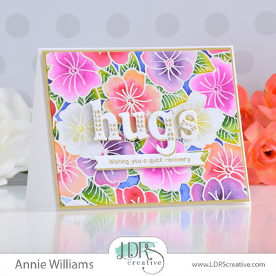 Floral Hugs Card