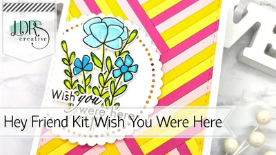 Let's Make a Card with the Hello Friend Kit!