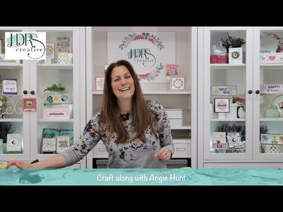 Craft Along with Angie Hunt - Pretty Playful Easter Card