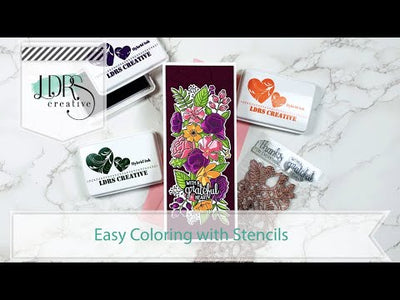 Easy Coloring with Stencils