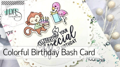 Colorful Birthday Bash Card