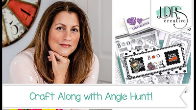 Craft Along with Angie Hunt - Coloring & Slim Line Tips!