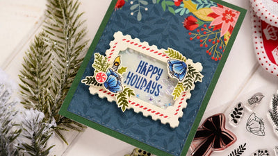 Happy Holidays Card Tutorial