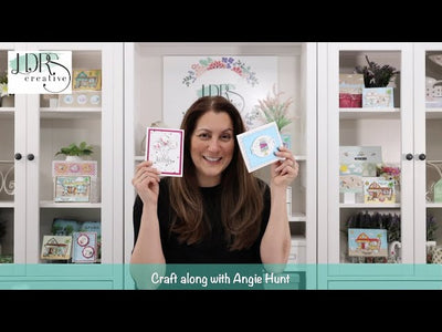 Craft Along with Angie Hunt - Sweet Birthday Wishes Exclusive Craft Kit