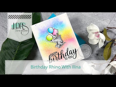 Birthday Rhino With Ilina